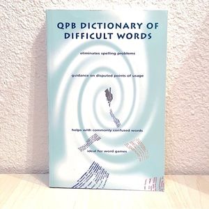 QPB Dictionary of Difficult Words. New. Great for word games or spelling.